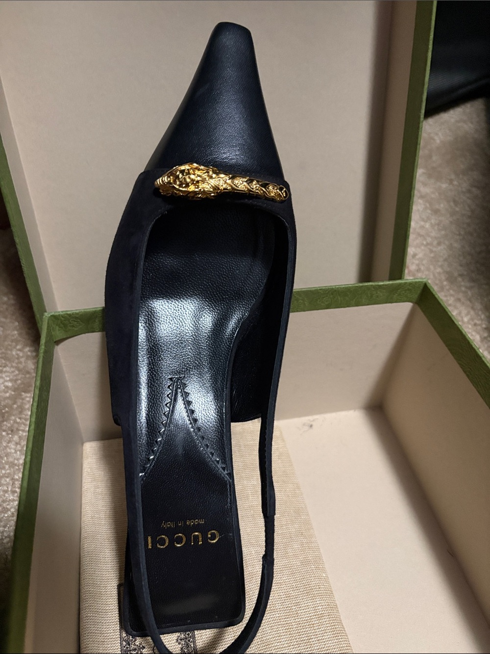 Gucci Black/Nero Box Label Sticker
